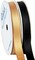 2 Rolls Satin Old Gold & Black Craft Ribbon,Total 20 Yards,(Old Gold 3/8-Inch x 10-Yard, Black 3/8-Inch x 10-Yard)